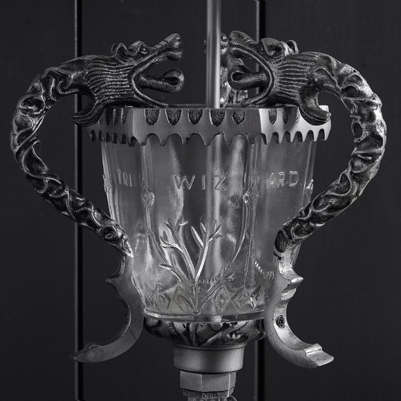 Pottery Barn Harry Potter Hogwarts TriWizard Tournament Lamp PLEASE READ - Picture 3 of 16